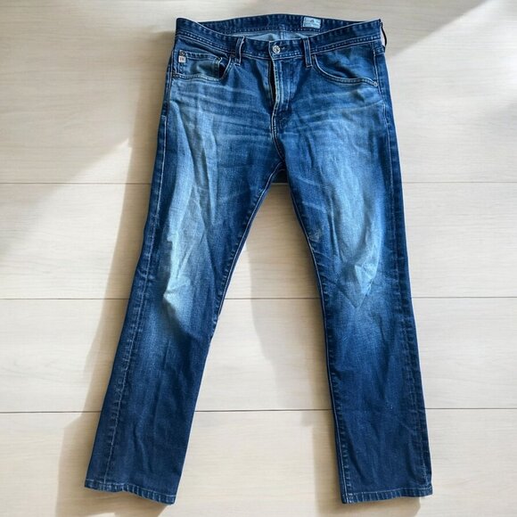 AG ADRIANO GOLDSCHMIED Men's Straight Leg Jeans Size 34 x 30 - Picture 1 of 10